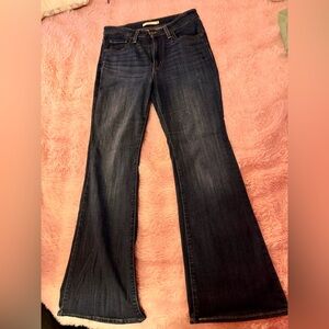 ♥LEVI'S WOMEN 726 HIGH RISE FLARE JEANS SIZE 29♥